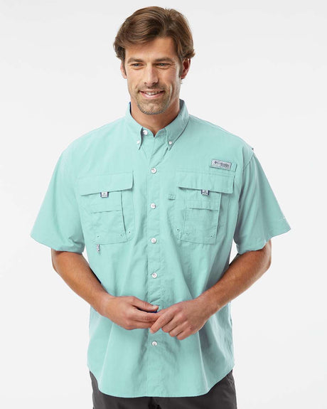 columbia pfg bahama short sleeve shirt 101165 gulf stream