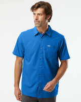 columbia slack tide camp shirt 157705 vivid blue