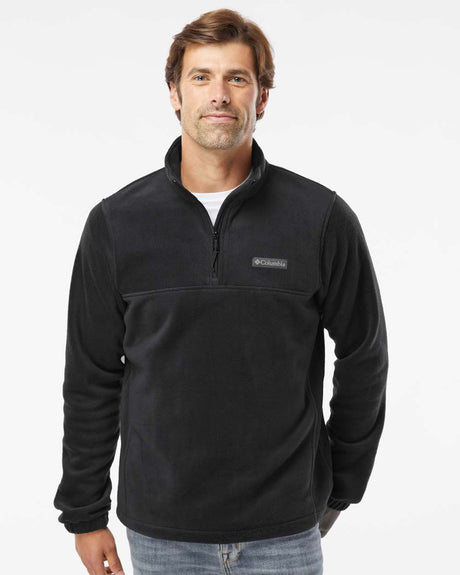 columbia steens mountain fleece quarter-zip pullover 162019 black