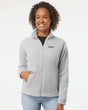 columbia womens benton springs fleece full-zip jacket 137211 cirrus grey heather