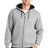 heavyweight full zip hooded sweatshirt with thermal lining athletic heather