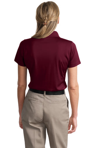 ladies select snag proof polo maroon