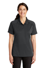 ladies select snag proof tactical polo charcoal