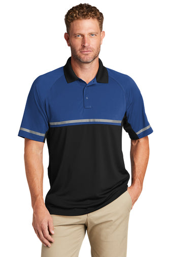 select lightweight snag-proof enhanced visibility polo cs423 royal black