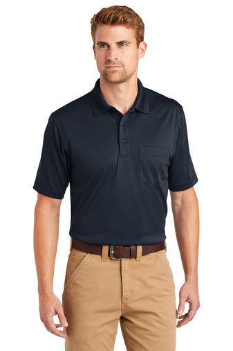 select snag proof pocket polo dark navy