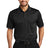 select snag proof tipped pocket polo black smoke grey