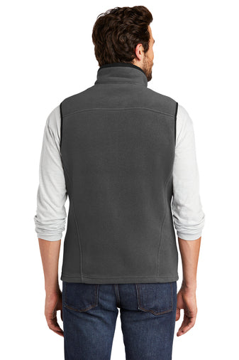 eddie bauer fleece vest eb204 grey steel