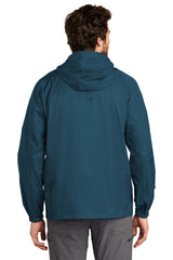 eddie bauer packable wind jacket eb500 adriatic blue