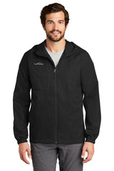 eddie bauer packable wind jacket eb500 black