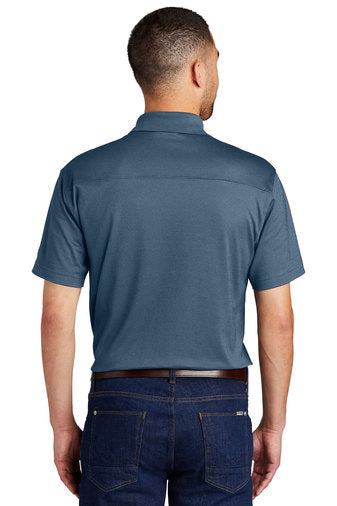 eddie bauer performance polo eb102 coast blue