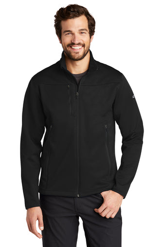 weather resist soft shell jacket eb538 black