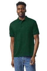 dryblend 6 ounce jersey knit sport shirt forest green