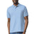 dryblend 6 ounce jersey knit sport shirt light blue