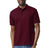 dryblend 6 ounce jersey knit sport shirt maroon