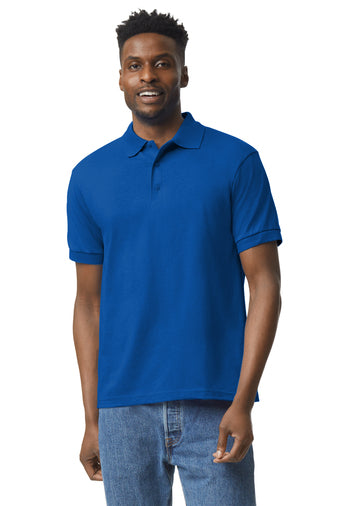 dryblend 6 ounce jersey knit sport shirt royal