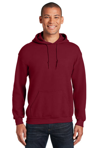 heavy blend hooded sweatshirt cardinal red