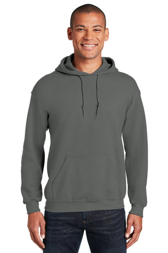 heavy blend hooded sweatshirt charcoal