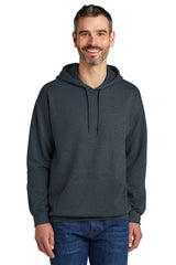 softstyle pullover hooded sweatshirt dark heather