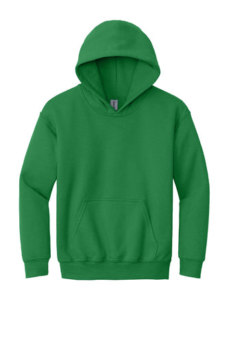 youth heavy blend hooded sweatshirt irish green