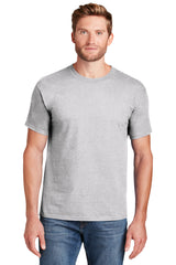 beefy t 100 cotton t shirt ash