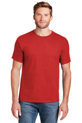 beefy t 100 cotton t shirt athletic red