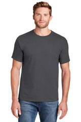 beefy t 100 cotton t shirt smoke grey