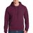 nublend pullover hooded sweatshirt maroon