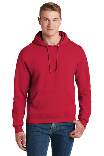 nublend pullover hooded sweatshirt true red