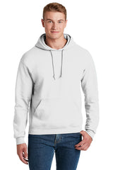 nublend pullover hooded sweatshirt white