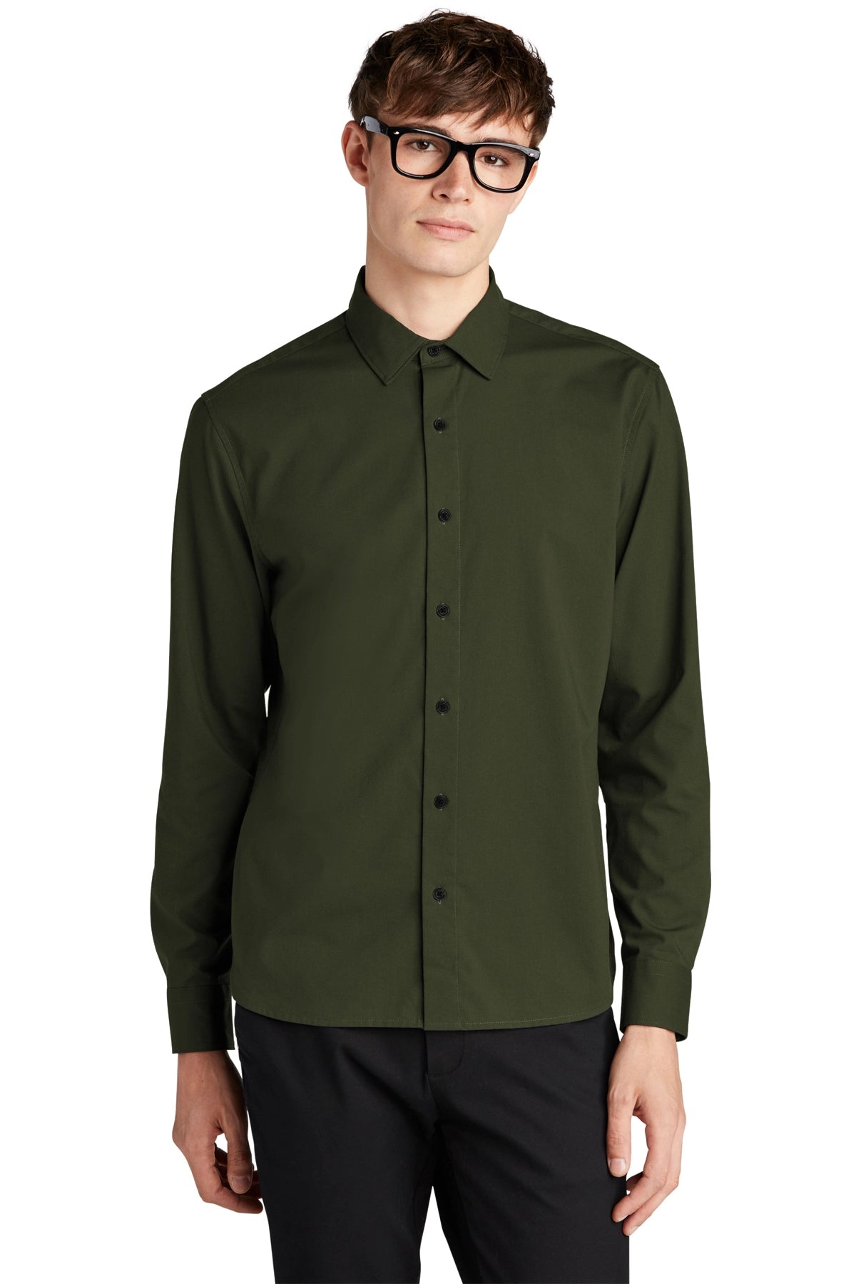 Mercer+Mettle™ Long Sleeve Stretch Woven Shirt MM2000