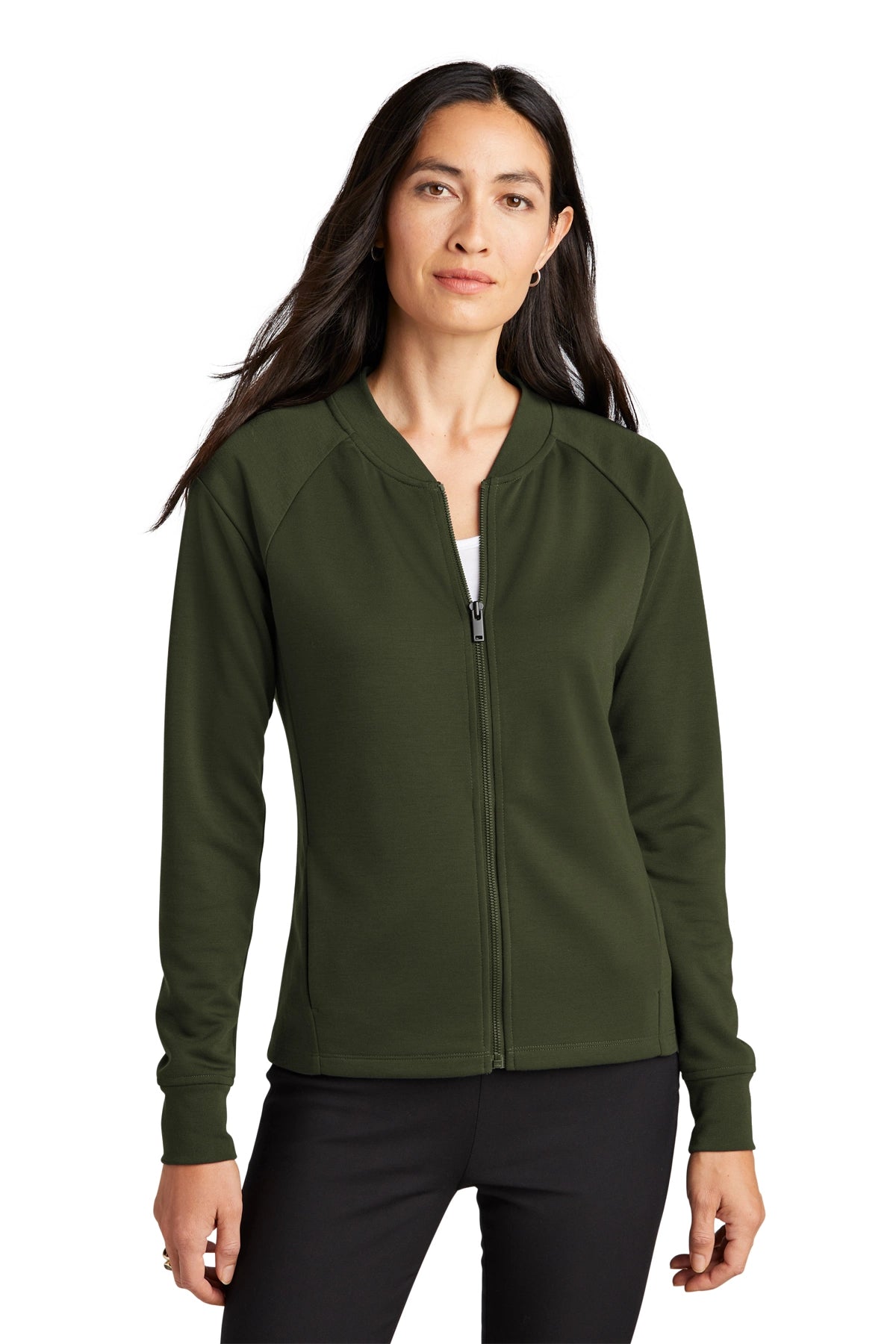 Mercer+Mettle™ Women's Double-Knit Bomber MM3001