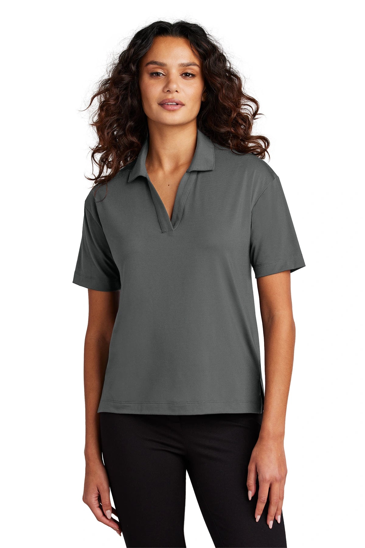 Mercer+Mettle™ Women’s Stretch Jersey Polo MM1015