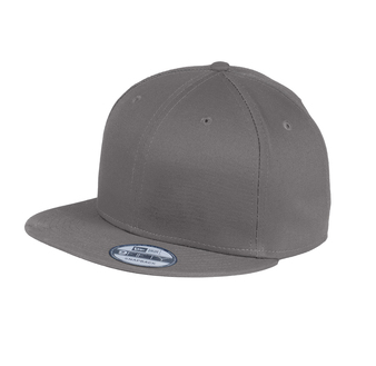 cap flat bill hat snapback charcoal