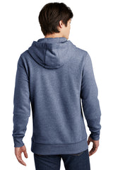 french terry pullover hoodie dark royal twist