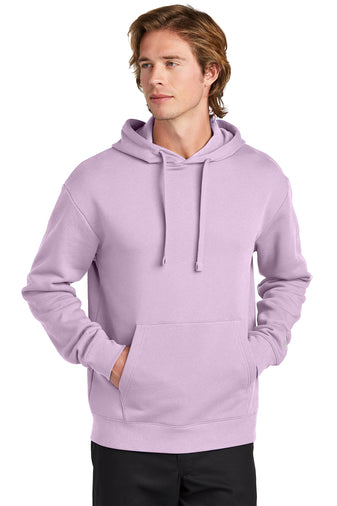 heritage fleece pullover hoodie lavender