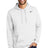 club fleece pullover hoodie white