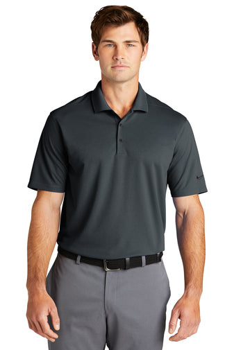 dri fit micro pique 2.0 polo anthracite