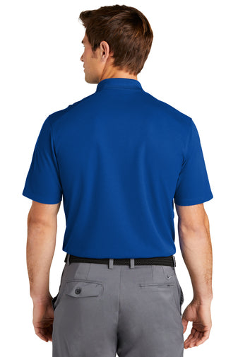 dri fit micro pique 2.0 polo gym blue