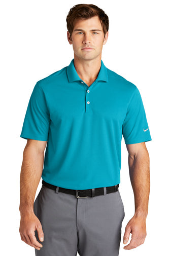 dri fit micro pique 2.0 polo tidal blue