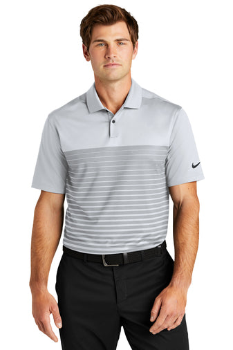 dri fit vapor block polo wolf grey