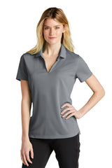 ladies dri fit micro pique 2.0 polo cool grey