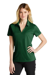 ladies dri fit micro pique 2.0 polo gorge green