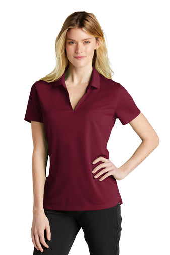 ladies dri fit micro pique 2.0 polo team red