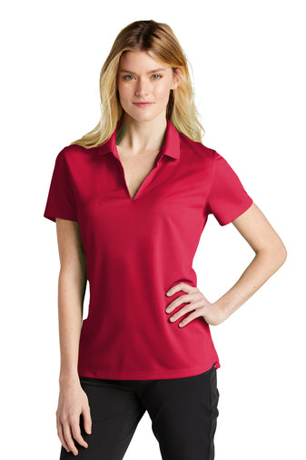 ladies dri fit micro pique 2.0 polo university red