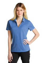 ladies dri fit micro pique 2.0 polo valor blue