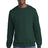 core fleece crewneck sweatshirt dark green