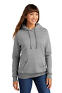 ladies core fleece pullover hooded sweatshirt athletic heather