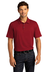 city stretch polo garnet