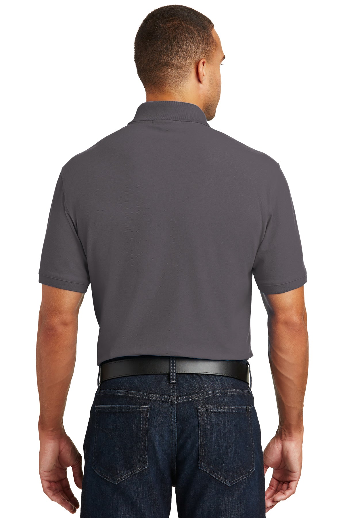 core classic pique pocket polo graphite