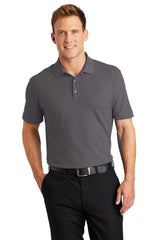 core classic pique polo graphite